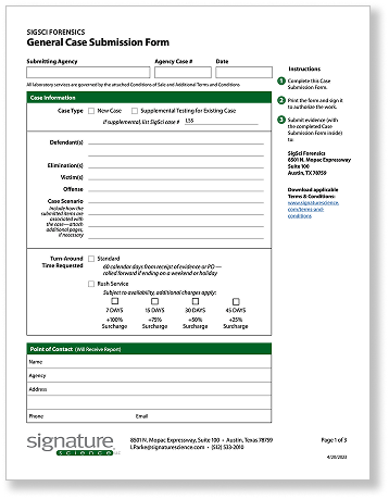 Thumbnail of General Casework Form